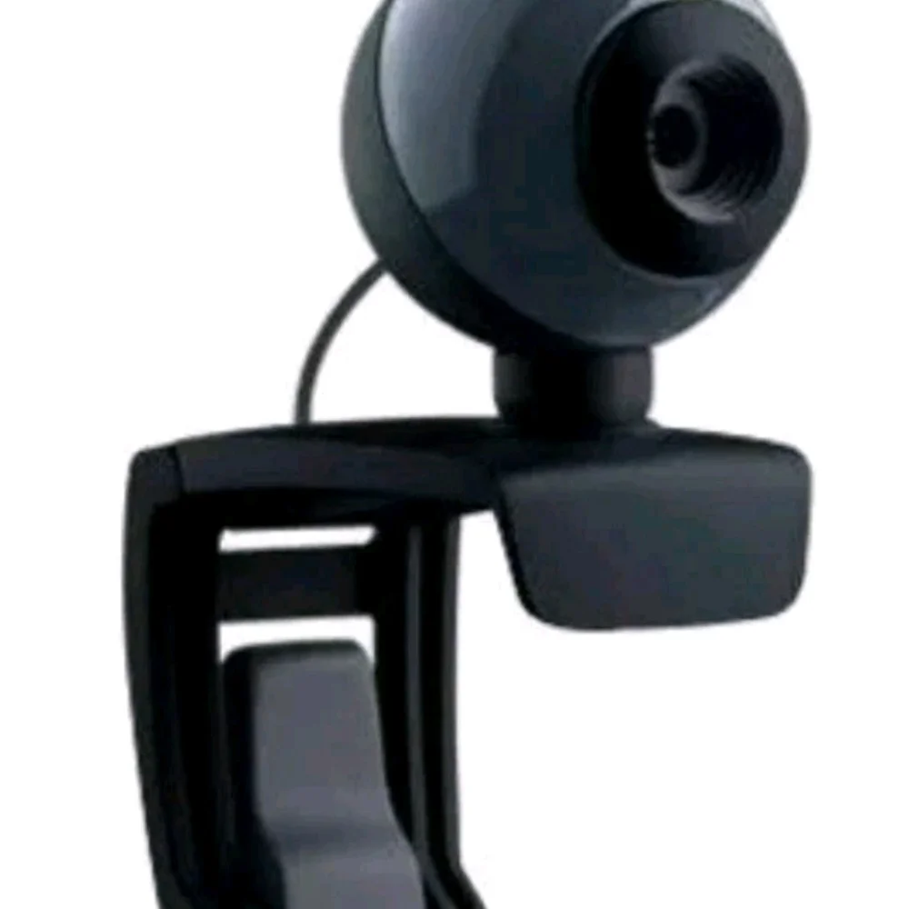 Logitech Silver and Black VGA Webcam